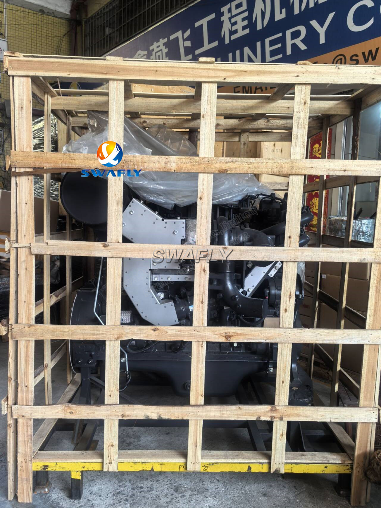 Ny Arrivel: Ægte Komatsu SAA6D140E-5-motor-Strøm dine gravemaskiner med pålidelighed!