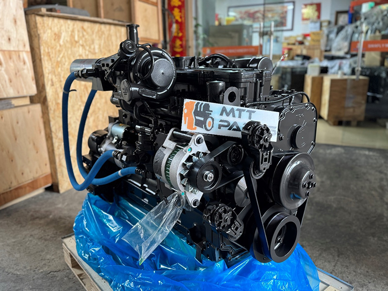 Ny ankomst 6/8 !! Cummins komplet motor SAA6D114E-3 PC300-8 Excavator-applikation Nyt overskud-Motor komplet