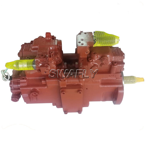 Kawasaki K7V63 hydraulisk pumpe med dobbelt magnetventil til SH130 CX135