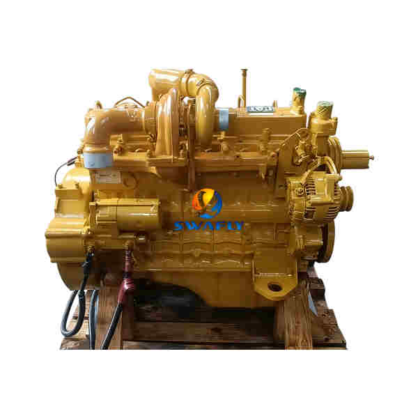Original ombygget CAT 3046 motor til bulldozer